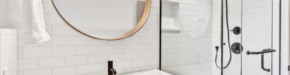 Renovation Transformation: Bathroom revamp mixes timeless elements with mid-century chic