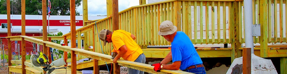 Guernsey shop teacher goes above and beyond in renovating the Guernsey VFW building